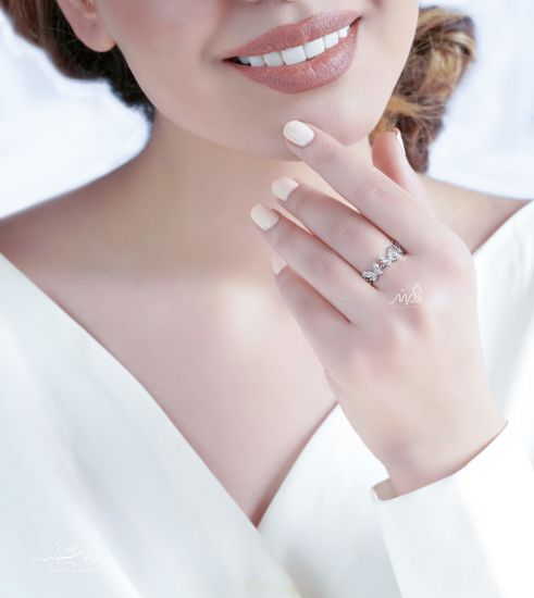 💍انگشتر اسپرت پروانه؛ خاص و زیبا نقره عیار 925(R_1122)