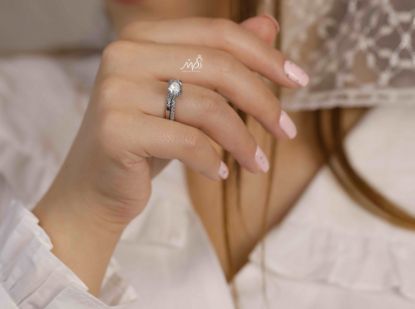 💍حلقه و پشت حلقه با طراحی زیبا (bp2000)
