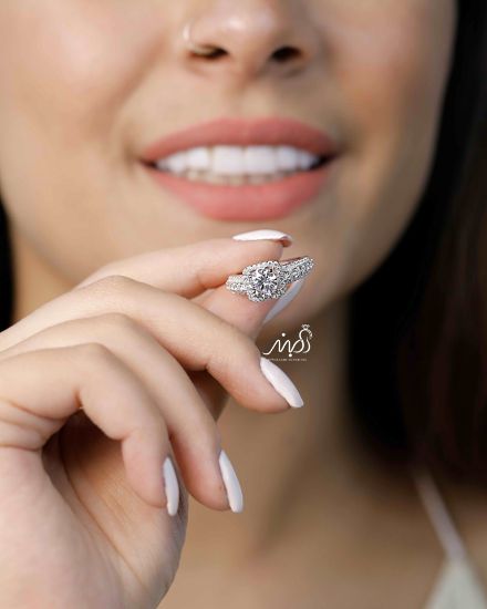 💍انگشتر جواهری خاص و زیبا؛ نقره عیار ۹۲۵(R_1142)