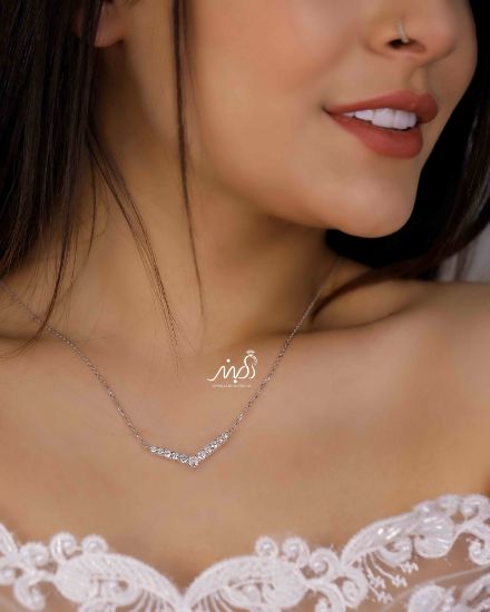 💍گردنبند خاص و زیبا ، نقره عیار ۹۲۵ (G_3177)‌‌‌‌‌‌
