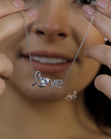💍دستبنداسپرت LOVE خاص و زیبا نقره عیار 925 (D_7087)