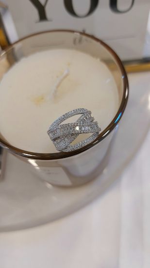 💍انگشتر باگتی خاص و زیبا؛ نقره عیار 925(R_1158)