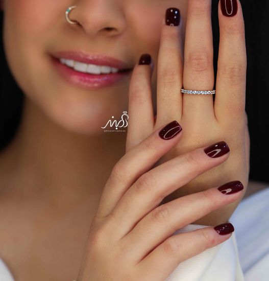 💍حلقه جواهري دور نگین خاص و زیبا؛ نقره عیار ۹۲۵(R_1192)