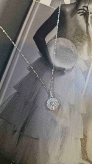 💍گردنبند جواهري خاص و زیبا ، نقره عیار 925 (G_3224)‌‌‌‌‌‌	