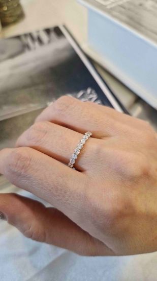 💍انگشتر جواهري خاص و زیبا؛ نقره عیار 925(R_1215)	