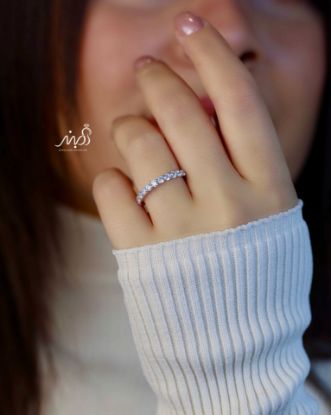 💍انگشتر جواهري خاص و زیبا؛ نقره عیار ۹۲۵(R_1215)	