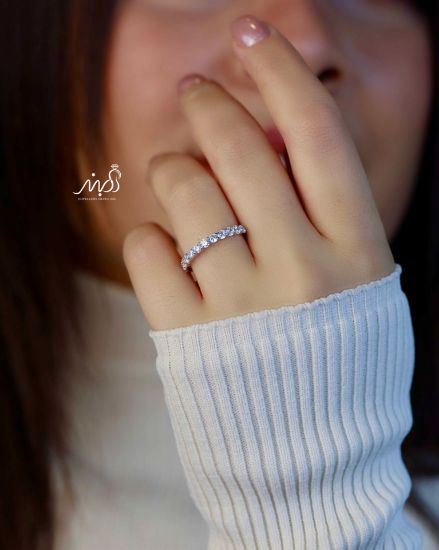 💍انگشتر جواهري خاص و زیبا؛ نقره عیار ۹۲۵(R_1215)	