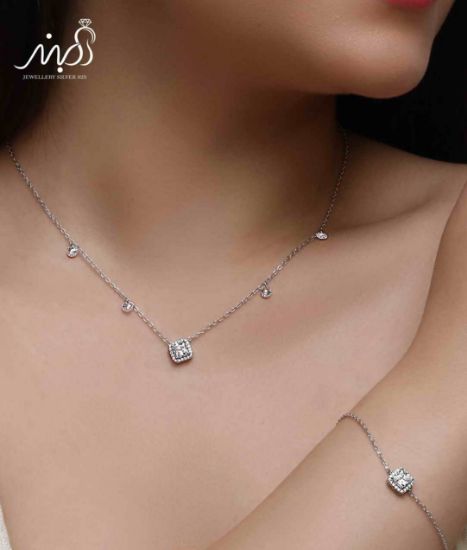 💍سرويس خاص امرالد(گردنبند ، گوشواره ، دستبند) (S_6026)‌‌‌‌‌‌ ‌