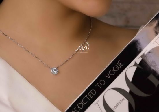 💍گردنبند خاص و زیبا ، نقره عیار ۹۲۵ (G_3159)‌‌‌‌‌‌