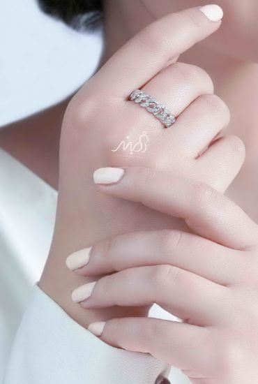 💍انگشتر جواهری کارتیر؛ خاص و زیبا نقره عیار ۹۲۵(R_1135)
