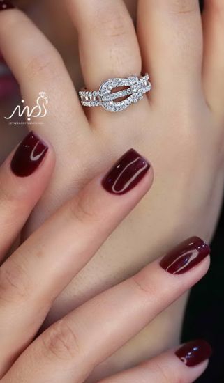 💍انگشتر جواهري لوکس کارتیر خاص و زیبا؛ نقره عیار ۹۲۵(R_1187)