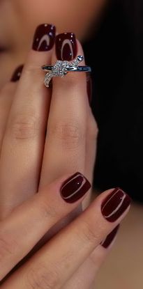 💍انگشتر جواهري لوکس خاص و زیبا؛ نقره عیار ۹۲۵(R_1189)