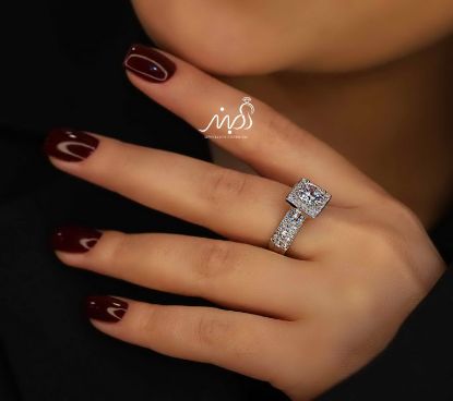 💍انگشتر جواهري خاص و زیبا؛ نقره عیار ۹۲۵(R_1190)