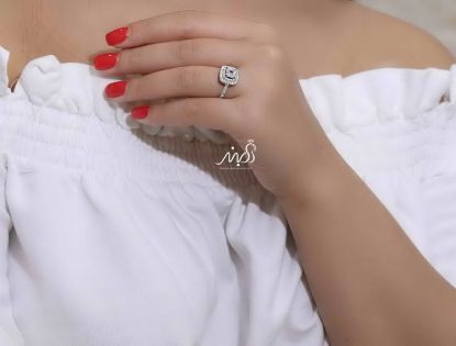 💍انگشتر جواهري خاص و زیبا؛ نقره عیار ۹۲۵(R_1207)