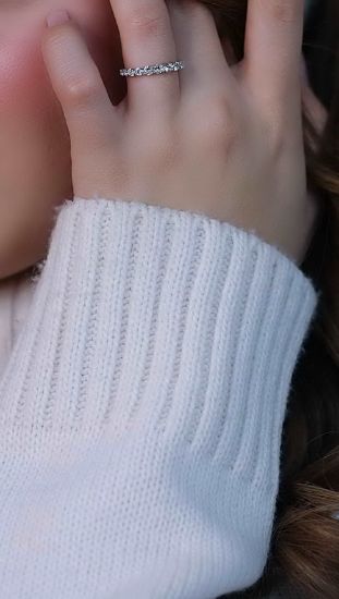 💍انگشتر جواهري خاص و زیبا؛ نقره عیار ۹۲۵(R_1226)
