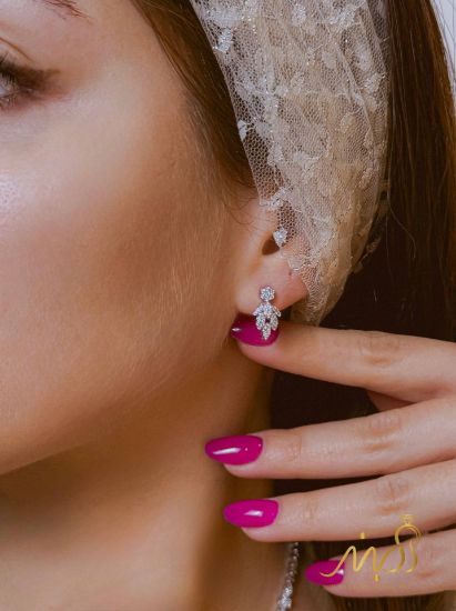 💍سرويس جواهری (گردنبند ، گوشواره ، دستبند ) نقره عیار 925 (S_6063)‌‌‌‌‌‌ ‌