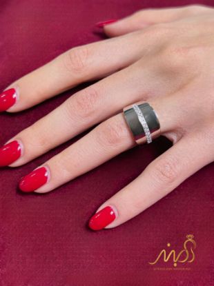 💍انگشتر جواهري ؛ نقره عیار ۹۲۵(R_1281)