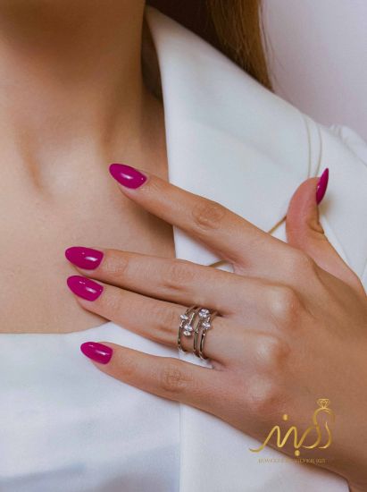 💍انگشتر جواهري ؛ نقره عیار ۹۲۵(R_1291)