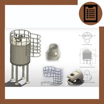 دوره آموزش نقشه کشی ساخت مخازن تحت فشار با اتوکد (مهندسی شیمی)